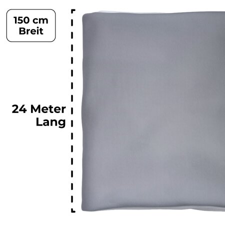 Vertical Fabric - SchenkSpass Grey Meterware 150 cm 24 m