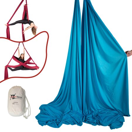 Vertical Fabric - SchenkSpass Teal Meterware 150 cm