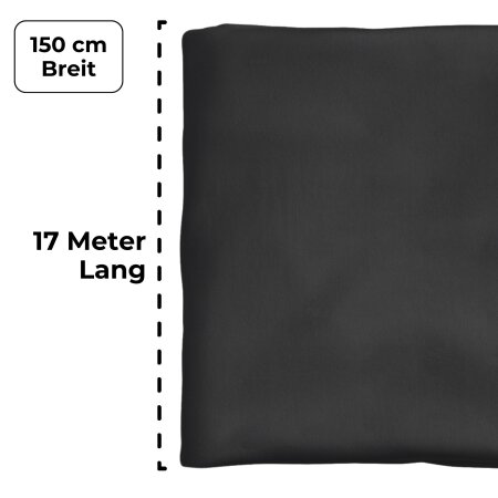 Vertical Fabric - SchenkSpass Black Meterware 150 cm 17 m