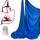 Vertikaltuch - SchenkSpass Royalblau Meterware 150 cm 17 m