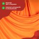 Vertical Fabric - SchenkSpass Orange Meterware 150 cm 15 m
