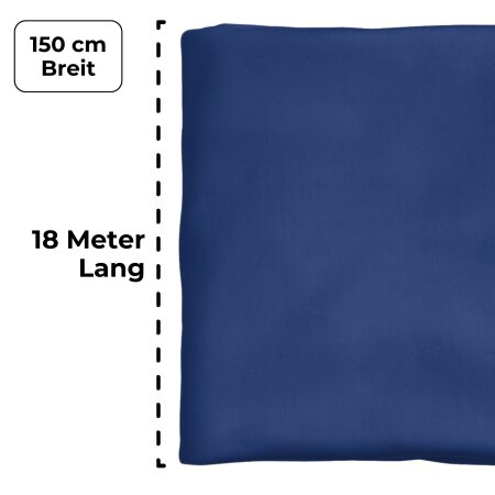 Vertical Fabric - SchenkSpass Navy Blue Meterware 150 cm 18 m