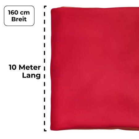 Vertikaltuch – SchenkSpass Meterware Rot 160 cm 10 m