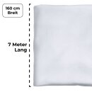 Vertikaltuch – SchenkSpass Weiß Meterware 160 cm 7 m