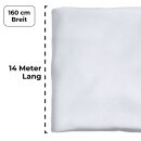 Vertikaltuch – SchenkSpass Weiß Meterware 160 cm 14 m