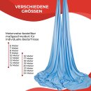 Vertikaltuch – SchenkSpass Hellblau Meterware 160 cm 11 m