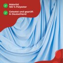 Vertikaltuch – SchenkSpass Hellblau Meterware 160 cm 19 m