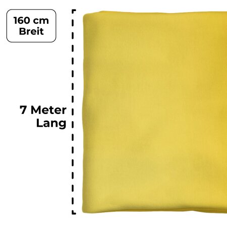 Vertikaltuch – SchenkSpass Gelb Meterware 160 cm 7 m