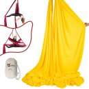 Vertikaltuch – SchenkSpass Gelb Meterware 160 cm 19 m