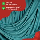 Vertikaltuch – SchenkSpass Dunkeltürkis Meterware 160 cm 11 m