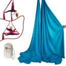 Vertikaltuch – SchenkSpass Teal Meterware 160 cm 10 m