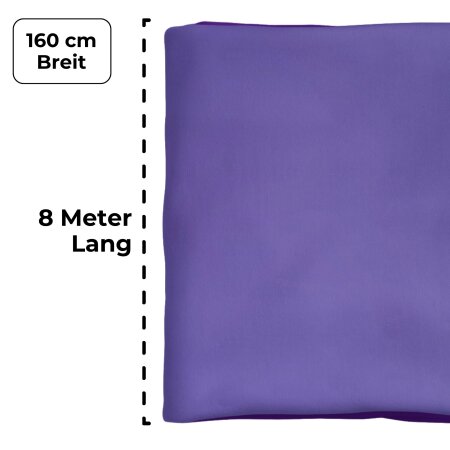 Vertikaltuch – SchenkSpass Lila Meterware 160 cm 8 m