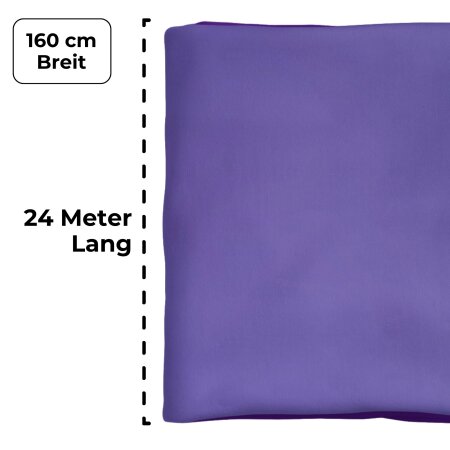 Vertikaltuch – SchenkSpass Lila Meterware 160 cm 24 m