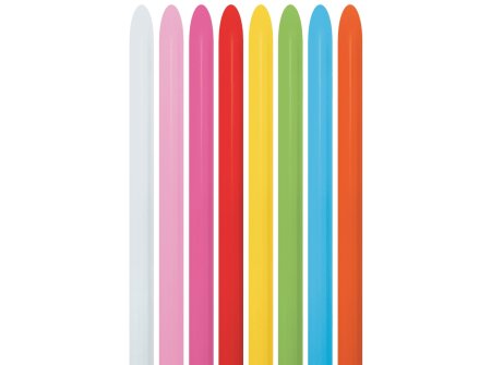 Modellierballons - Sempertex 160 Nozzle Up Fashion Assortiment 80 St.