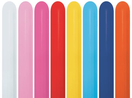 Modellierballons - Sempertex 360 Nozzle Up Fashion Assortiment 50 St.