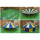 Example Circus Tent – SchenkSpass Lightweight Tent with Fixed Frame Ø 10 m Round