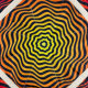 SchenkSpass Spinning Cloth for Flow Arts and Leisure Neon Mandala
