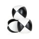Premium Thud Jonglierball – Oddballs 120g schwarz/weiss