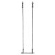 Weighted Trapeze - Unicycle - 55 cm Bar - 3 m Rope Length - 2 x 2 kg Weights white