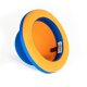 Jonglierhut Melone – Juggle Dream Tumbler Manipulation Hat Orange/Blau