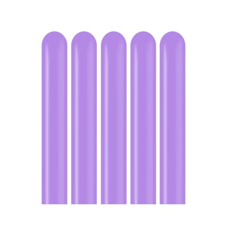 Modellierballons 260 – 5 x 153 cm – 100 Stück lila