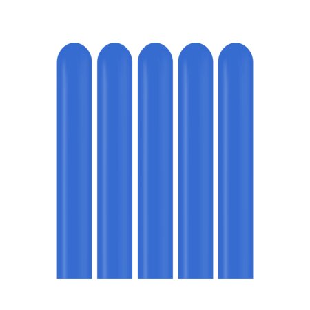 Modelling Balloons 260 – 5 x 153 cm – Pack of 100 blue