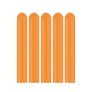 Modellierballons 260 – 5 x 153 cm – 100 Stück orange