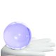 Acrylic contact juggling ball UV blue