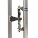 Aluminum "Interlock" Stilts - 61 to 100 cm with springs for a secure stand (set)