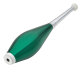 Juggling Club Albatros Circus Uni Metallic green