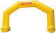 Archway, yellow 15m x 8m high