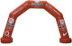 Torbogen, rot 15m x 8m hoch