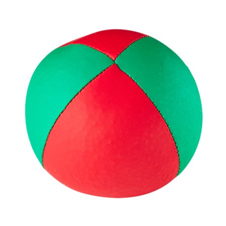 Jonglierball Henrys Beanbag Stretch, 125 g, 67 mm rot-grün