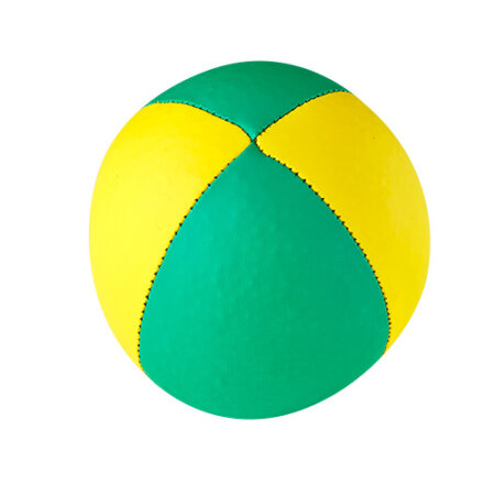 Juggling ball - Henrys Beanbag Stretch, 125 g, 67 mm green-yellow