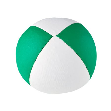 Jonglierball Henrys Beanbag Stretch, 125 g, 67 mm grenn-white