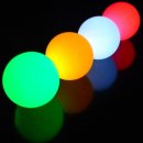 Juggling ball LED 150g, 70 mm  red
