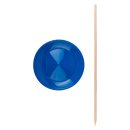 Spinning Plate with wooden stick Schwab blue