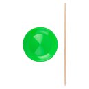 Spinning Plate with wooden stick Schwab neon green