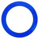 Jonglierring Junior Glitter MB 80 g, 24 cm blau