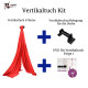 Vertikaltuch Kit - 8 m Vertikaltuch + DVD Vertikaltuch Folge 1 + Aufhängung für die Decke