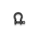 Bow shackle, with screw-pin