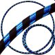 Glitter blue/black