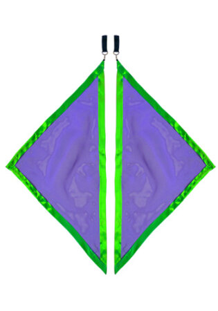 lila/UV grün